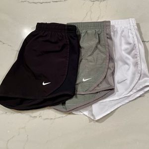 Girls Nike Dri-Fit Shorts, MED (3 pair bundle)